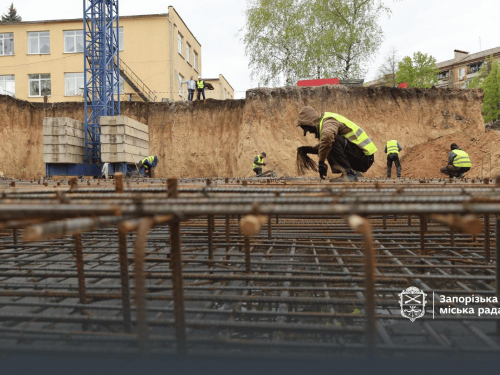 Підземний дитсадок у Запоріжжі: як просувається будівництво та коли запрацює - фото
