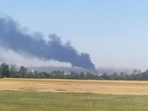 В окупованому Мелітополі українська армія нанесла удар по аеродрому