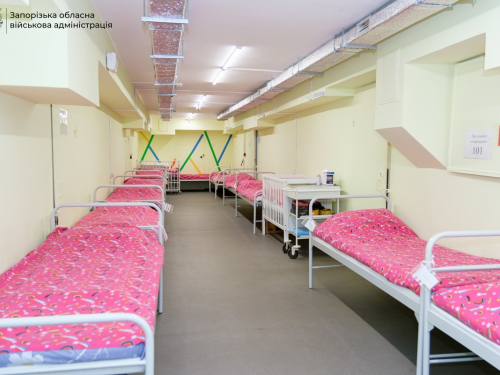 У Запоріжжі оновили укриття в дитячій лікарні, фото: ЗОДА