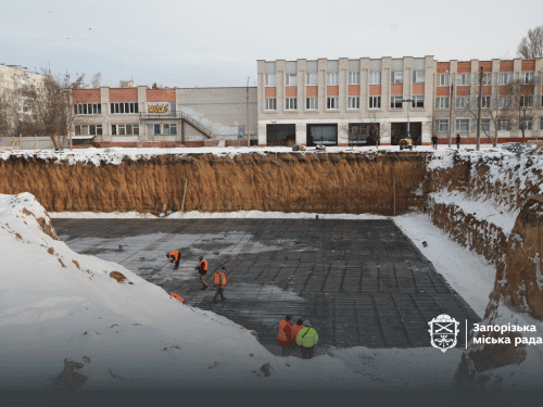 Унікальне укриття з власною сонячною станцією: як в Запоріжжі проходить будівництво підземної школи (фото, відео)