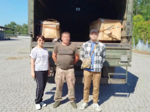 Запорізька митниця передала майно на потреби військової частини 3057 Нацгвардії (фото)