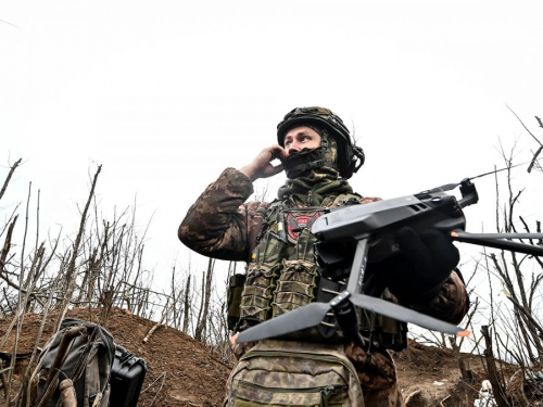 Бійці вдарили по скупченню росіян на Запорізькому напрямку – відео