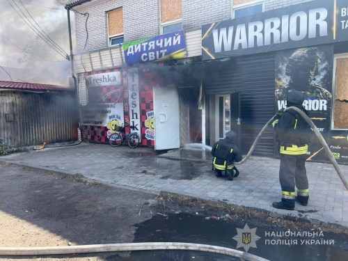 Наслідки ворожої атаки на Запорізьку область 8 вересня, фото Нацполіції