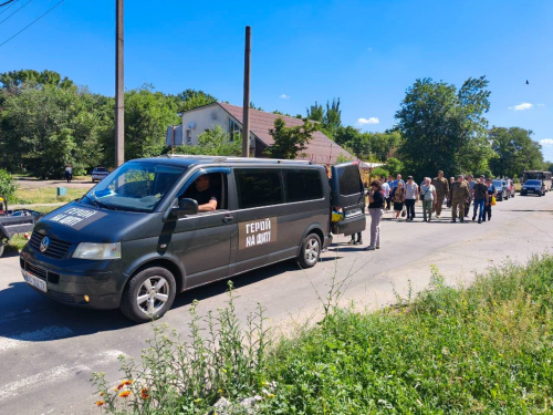 У Вільнянську попрощалися із нацгвардійцем із Запоріжжя Юрієм Гусаровим