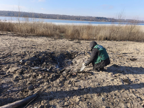 Наслідки російських ударів 3 лютого: що виявили екологи у двох районах Запоріжжя (фото)