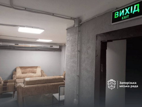 Роботи тривали майже три місяці: у Заводському районі Запоріжжя відремонтували ще два укриття (фото)