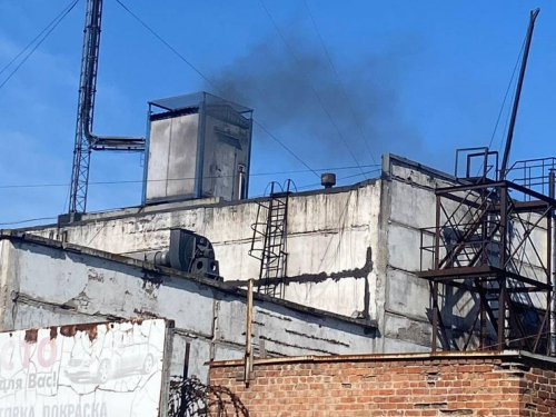 Чорний дим - у Запоріжжі виявили ще одного підприємця, що забруднював повітря (фото)