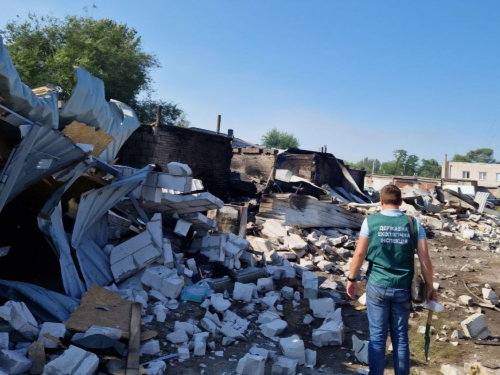 У Запоріжжі після атаки дронів екологи виявили засмічення території та зафіксували наслідки пожежі.