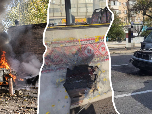 Наслідки ворожих ударів по Запоріжжю