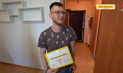 Захисник Маріуполя Олександр Наговіцин отримав квартиру