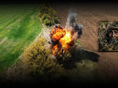 Бійці 33 штурмового полку разом із дронами виявили окупантів у кущах і знищили їх на позиціях