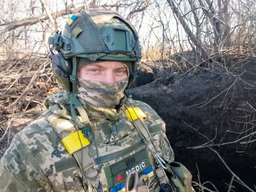 Віталій Бенько, захисник із Запоріжжя, воїн 68-ї окремої єгерської бригади.