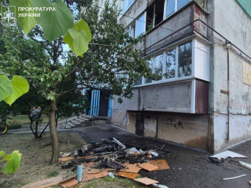 Наслідки атаки в Бородинському мікрорайоні Запоріжжя 10 вересня
