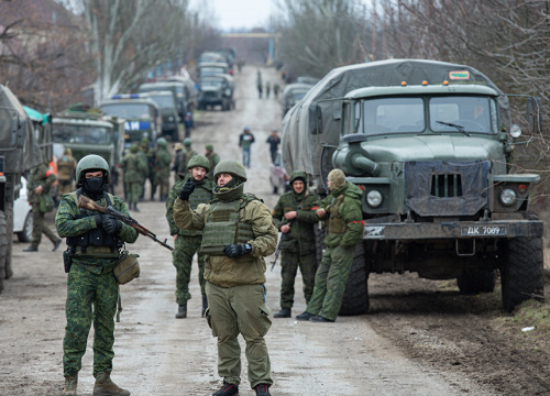 Росіяни переміщують свою техніку у напрямку Бердянська – фото