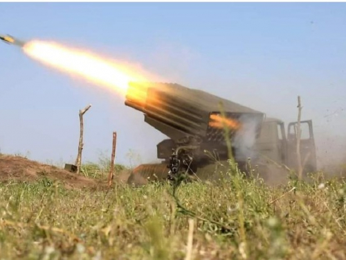 У Запорізькій області ЗСУ знищили російську танкову колону - відео