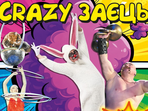 У запорізькому цирку покажуть божевільного зайця - відео