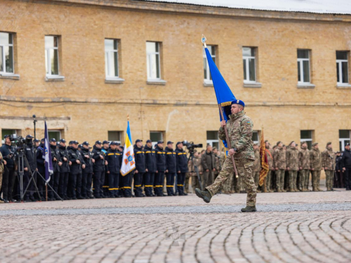 Бойовий Прапор: Президент відзначив 20 бригаду «Любарт»