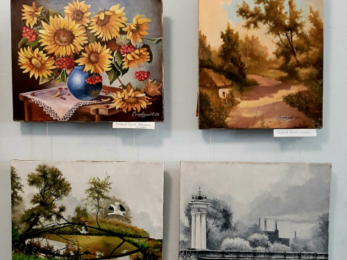У Запоріжжі відкрився «Мистецький простір»: картини про життя під час війни