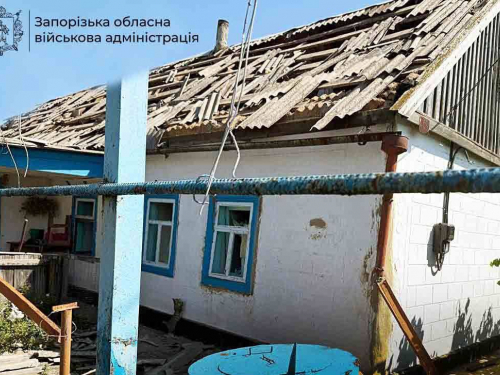 У селі Приморське Запорізької області росіяни атакували людей fpv-дроном - є постраждалий