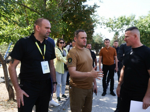 Олексій Кулеба відвідав Запоріжжя з робочим візитом - фото