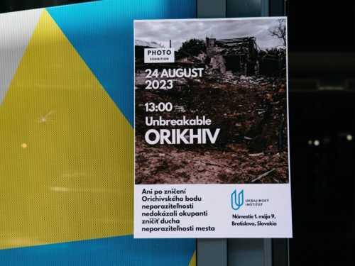 У Словаччині відкрилась виставка, присвячена незламному місту Запорізької області - фото