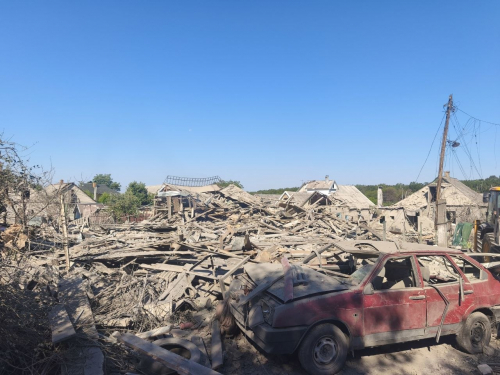 У Запоріжжі після ударів КАБів екологи зафіксували масштабні руйнування та  засмічення територій