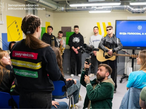 Артем Пивоваров виступив у Запоріжжі, фото ЗОДА