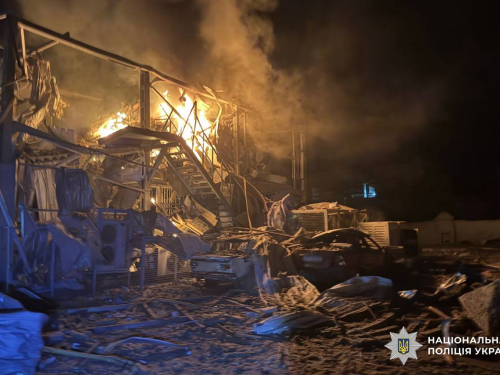На Запоріжжі через ворожий удар дрона поранено чоловіка (фото)