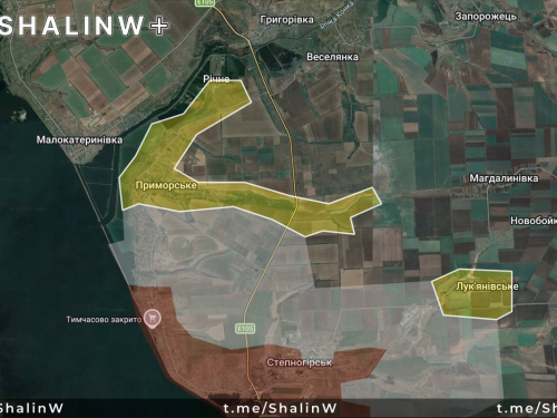 Без просувань ворога: ЗСУ відновлюють контроль над низкою сіл на Запорізькому напрямку (відео)