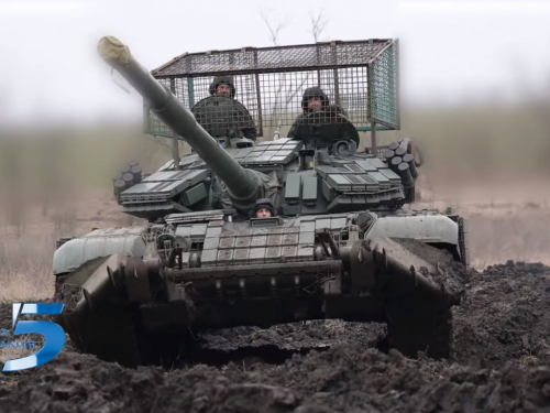 Не дають ворогу просунутися у бік Запоріжжя - як працюють танкісти 128-ї бригади на передовій (відео)