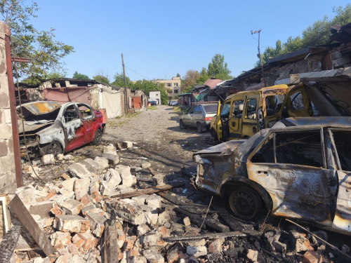 Наслідки ворожої атаки на Запоріжжя вночі 11 серпня, фото Державної екологічної інспекції Південного округу