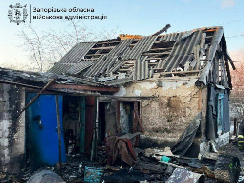 Ворог атакував Запорізьку область - є поранені, фото:  ЗОВА