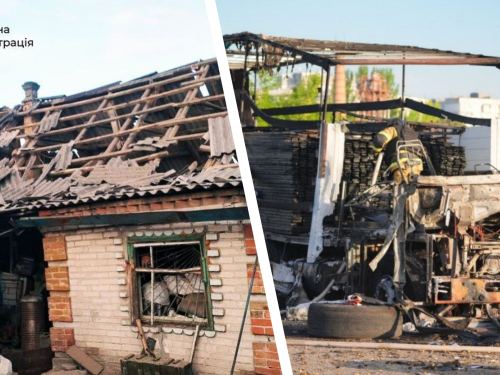 Троє мешканців Запорізького району постраждали від ударів російських дронів