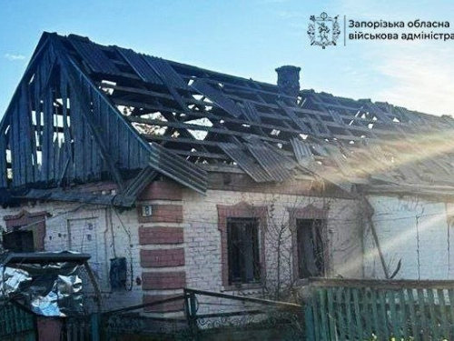 Наслідки російських обстрілів по Запорізькій області 10 травня