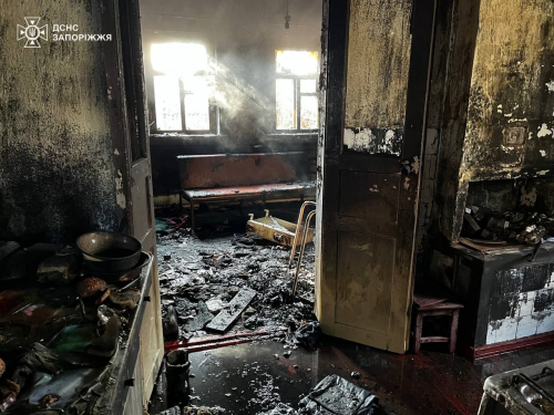 У Запоріжжі під час пожежі у літній кухні загинув пенсіонер – подробиці