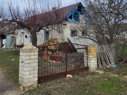 Невчасно повернувся - внаслідок артобстрілу Приморського загинув чоловік, який раніше евакуювався з села