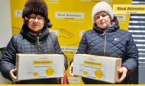 У Запоріжжі ВПО вразливих категорій із Гуляйпільської громади отримують гуманітарну допомогу