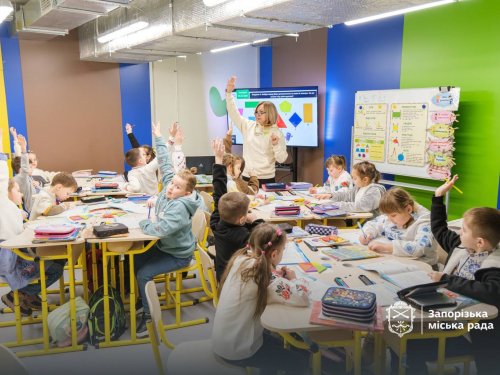 Безпечне навчання замість дистанційки: у Запоріжжі на базі ліцею запрацювало сучасне протирадіаційне укриття (фото)