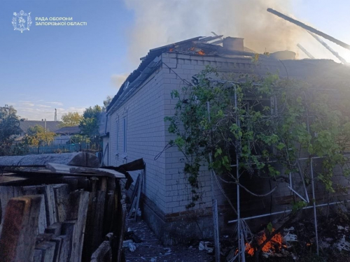 Наслідки ворожих ударів за минулу добу у Запорізькій області