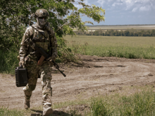 Як працюють бійці розвідки ССО “Азов” на Запорізькому напрямку