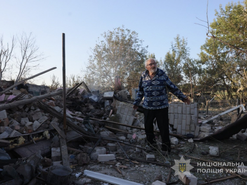 Наслідки обстрілів Запорізької області 15 серпня. Фото: Національна поліція