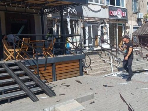 Атака безпілотника на Запоріжжя -  поранено трьох людей - доповнено (фото)