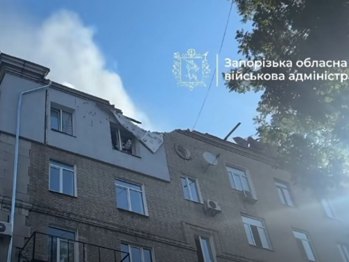 Вранці 22 серпня російські війська атакували Запоріжжя безпілотниками