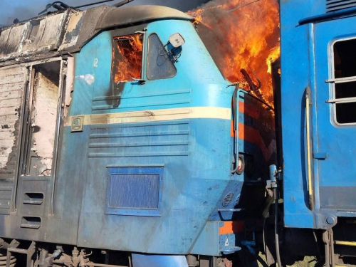 Наслідки російської атаки на поїзд на Запоріжжі 19 липня