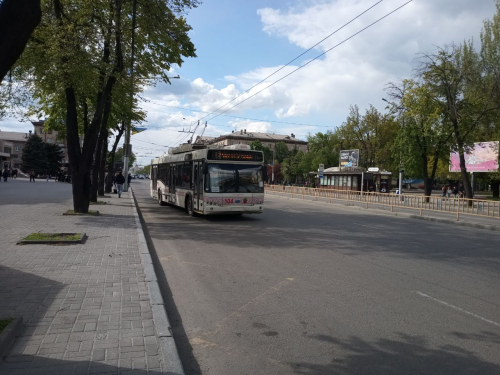 Запорізький тролейбус, фото Світлани Олійник