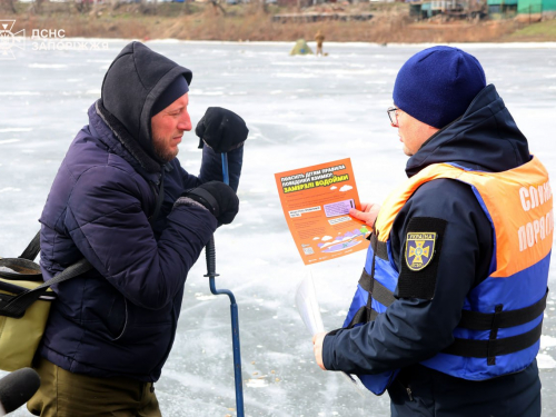 Тонка крига забирає життя: рятувальники попереджають мешканців Запоріжжя