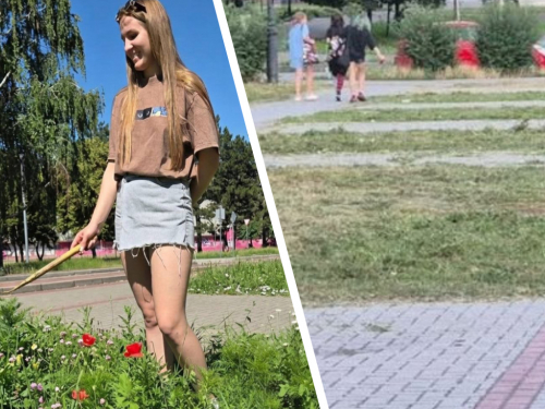У Запоріжжі вже вдруге комунальники знищили кліматичні клумби