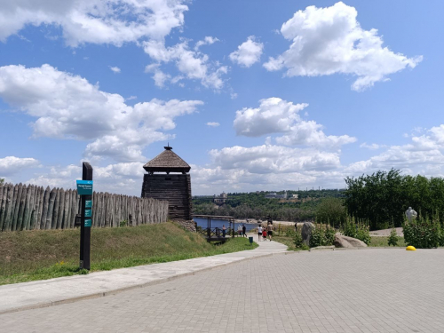 Комплекс "Запорозька Січ" на Хортиці. Фото: Антоніна Фролова