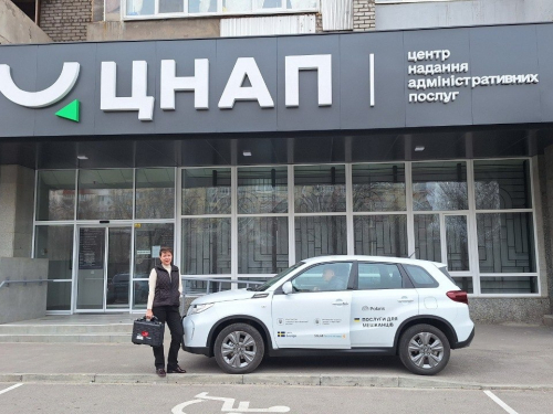 Як у Запоріжжі  «Мобільний адміністратор» допомагає людям з інвалідністю, фото Запорізька міська рада 