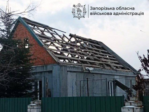 Запорізький район здригнувся від ударів: росіяни поранили місцевого мешканця